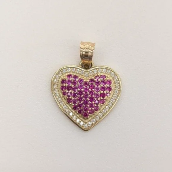10kt Real Gold Heart Pendant